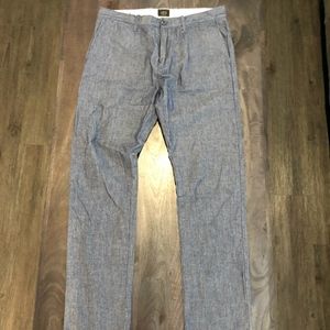 Slim Stretch Chambray Pants - 29x32 - Great Cond.